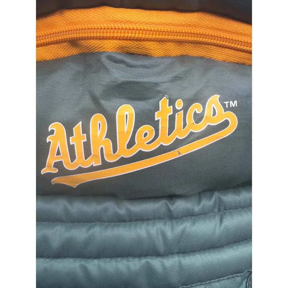 Oakland Athletics Suzuki #8 Catchers Gear Backpack 18” Season Ticket Holder Bag - Picture 7 of 11